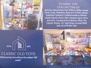 New vintage toys outlet opens in Arundel